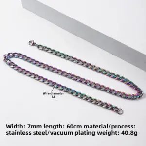 Color 7.0mm Wide / 21cm [Bracelet]]