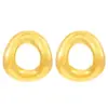 1 Pair Retro Simple Style Classic Style Geometric 304 Stainless Steel 18K Gold Plated Ear Studs