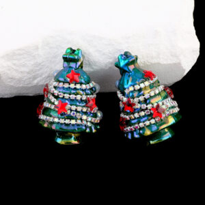 3d christmas tree pen cap (no through holes)