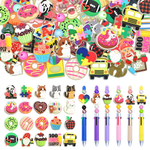 Wholesale Glow-in-the-dark cartoon multi-functional beaded beads