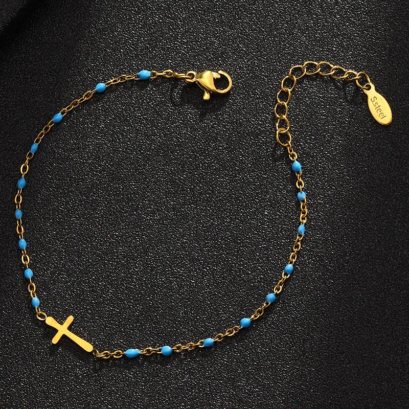 Wholesale Cross Stainless Steel Fashion Bracelets