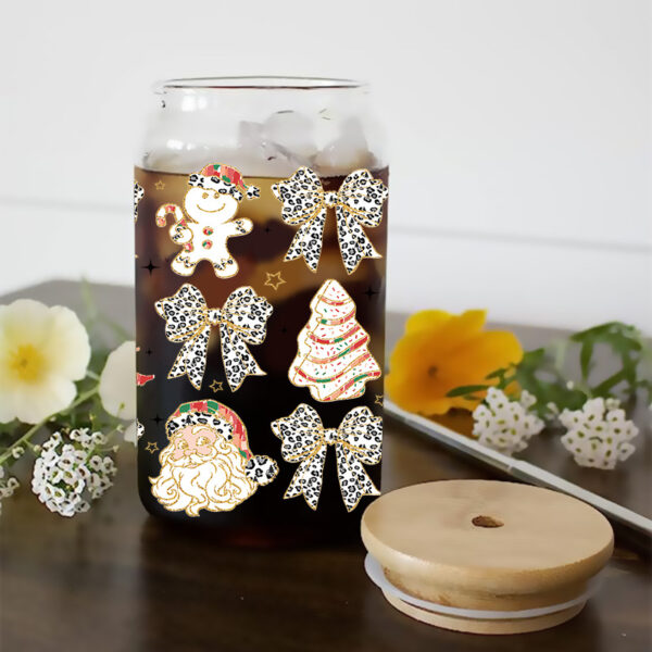 Wholesale Uv Transfer Sticker Glass Cup Crystal Label Crystal Sticker Cross-Border Exclusive for 16oz Glass Cup Special Sticker 23Cmx11Cm