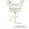 Wholesale Simple Style Classic Style Cross Alloy Wholesale Layered Necklaces