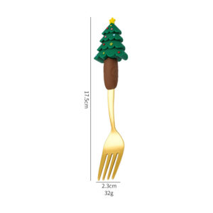 Christmas tree fork [gold]
