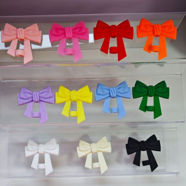 oly-92ac6b0b28eda40cfd34c0619c78b396 Wholesale Cross-border food grade silicone straw cap ice bully cup straw cover bow 10mm straw cup straw dust plug