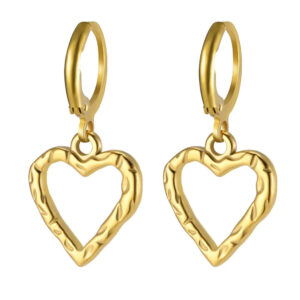 Golden scars hollow love heart