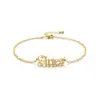 Wholesale Simple Style Commute Constellation Stainless Steel Plating Gold Plated Bracelets