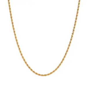 2mm Twist Chain Necklace 40 5cm