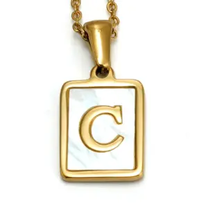 Square White Shell C