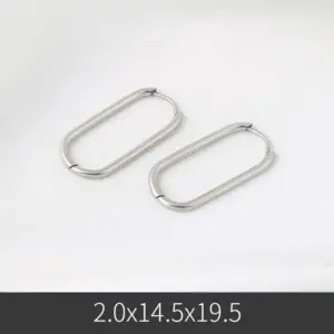 Steel Color 2*14.5 * 28.5mm One