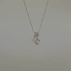 Silver Moonstone Pendant