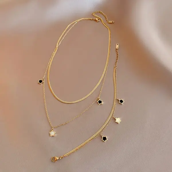 Wholesale PVD Coated 18K Gold Plated Geometric 304 Stainless Steel Waterproof Non Tarnish 304 Stainless Steel Bracelets