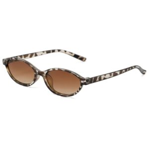White leopard print frame tea slices