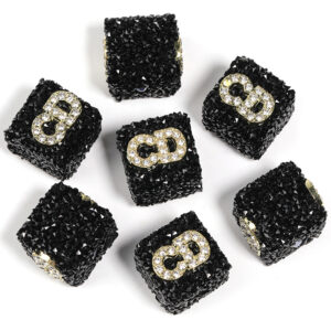 Letters - Black / 17mm