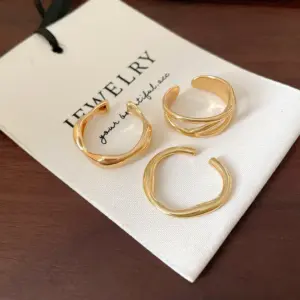 163# Ring-Gold (Three-Piece Set)