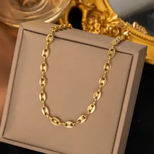 Wholesale Simple Style Geometric Titanium Steel Plating Bracelets Necklace