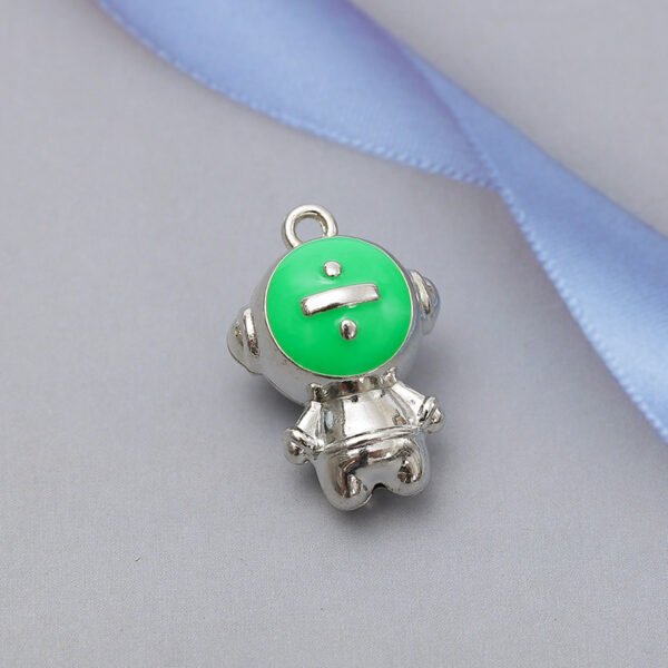 Wholesale Robot Astronaut Accessories Cute Cartoon Necklace Charms