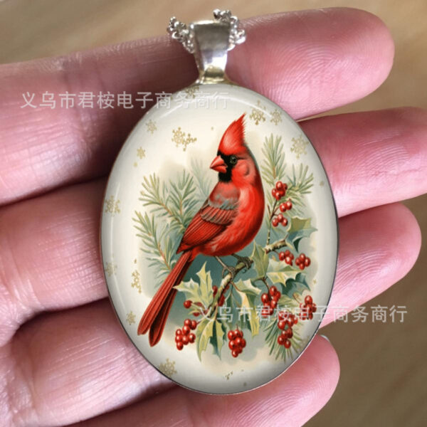 Wholesale Cross-border foreign trade Amazon Gothic Bohemian style art glass pendant necklace factory direct sales