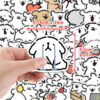 Wholesale 50 Adorable Cross-Border Puppy Doodle Stickers