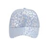 Wholesale Ladies fashion bronzing leopard print baseball cap cap color letter hot stamping sun hat B1086