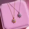 Wholesale Copper Sweet Gemstone Sun Opal Rings Earrings Necklace
