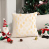 Wholesale Christmas tree gold-stamped double-sided pillowcase