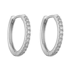 White Gold Color 18 MM1 Pairs