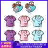 Wholesale Nurse's uniform silicone beads