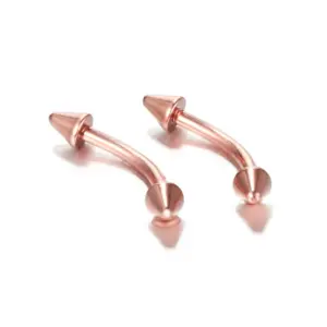 Single Rose Gold Cone / 1.2*8+3mm