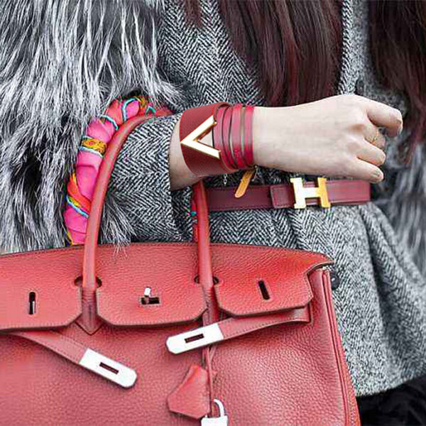 oly-934d35fe654b842fe8509ba9cf7dda90 Wholesale Women's Baita Donkey Home PU Leather Bracelet