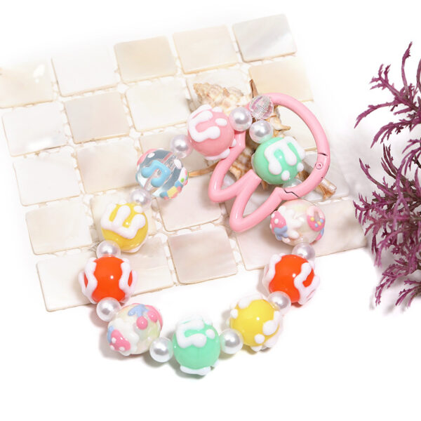 Wholesale Cartoon Hand-Painted Beads DIY Acrylic Beads