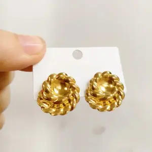 Gold Earrings 121 / 18k