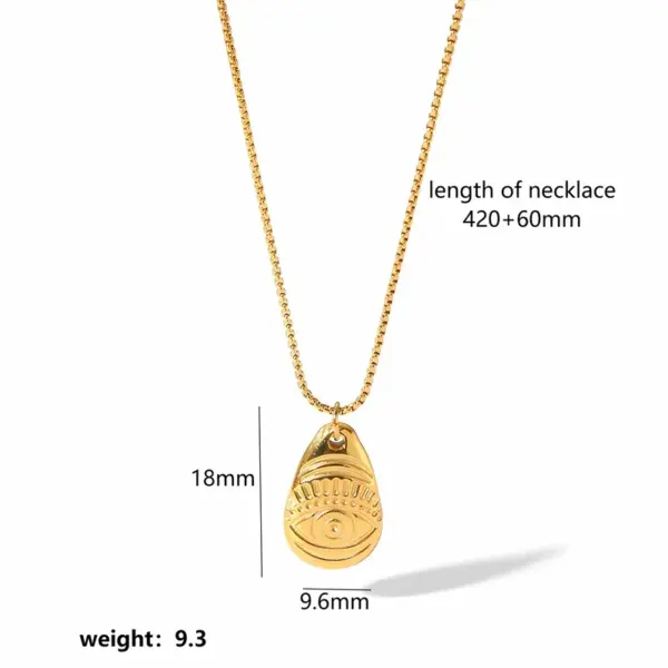 Wholesale PVD Coated Real Gold Plated Irregular Square Heart Shape 304 Stainless Steel Retro Waterproof Non Tarnish 304 Stainless Steel