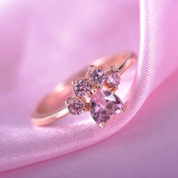 Wholesale Jewelry Cartoon Style Animal Copper Artificial Gemstones Diamond