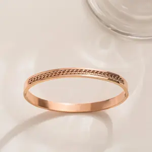 30 A-B-1 Chain Bracelet / Rose Gold