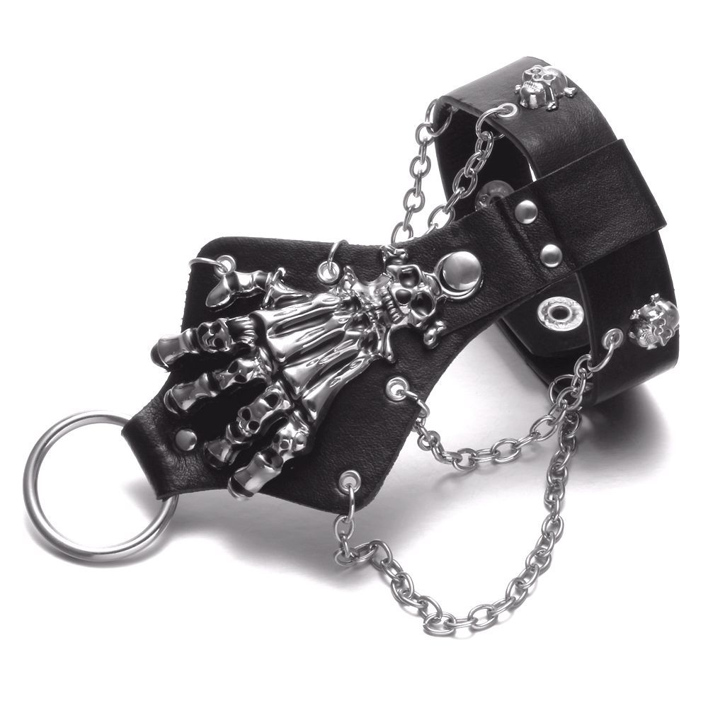 Wholesale Foreign Trade Hot Style Hand Claw Skull Scalp Bracelet Unisex Skull Scalp Bracelet Aliexpress Sply