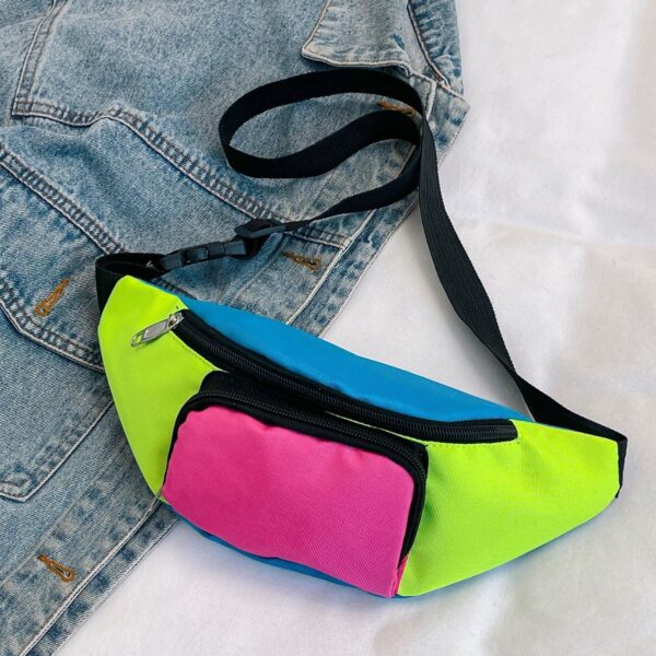 Wholesale Waist Bag Oxford Cloth Men's Chest Bag Storage Waist Bag Outdoor Crossbody Bag Sports Bag Multi-Function Bag Printed Logo