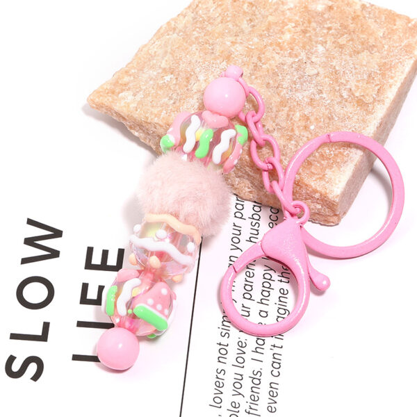 Wholesale Pink acrylic bead