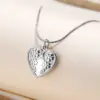 Wholesale PVD Coated Real Gold Plated Heart Shape 304 Stainless Steel Basic Retro Classic Style Waterproof Non Tarnish 304 Stainless Steel Pendant Necklace