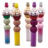 Wholesale 20pcs/pack 3D silicone teething bead cake string