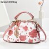 Wholesale Letter Trendy Summer Large-Capacity Cow Pattern Chain Shoulder