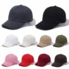 oly-93df99195026ecb8e5807fe0cb67ed3f Wholesale High-grade solid color pure cotton big head circumference baseball cap light plate outdoor cap Korean men's all-match sunshade simple hat