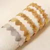 Wholesale Modern Style Geometric Plant 304 Stainless Steel 18K Gold Plated Bangle In Bulk