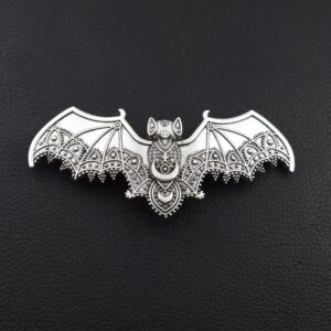 oly-93ee2e7074867c14044a6950b6fda4f6 Wholesale Halloween alloy vampire bat hairpin ladies party hair decoration accessories