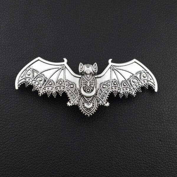 Wholesale Halloween alloy vampire bat hairpin ladies party hair decoration accessories