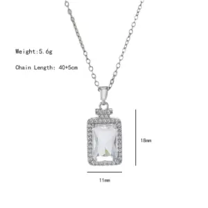 Silver Perfume Bottle