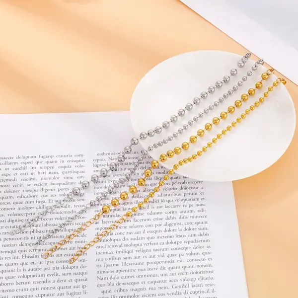 PVD Coated 18K Gold Plated Geometric Titanium Steel Fashion Waterproof Non Tarnish Titanium Steel