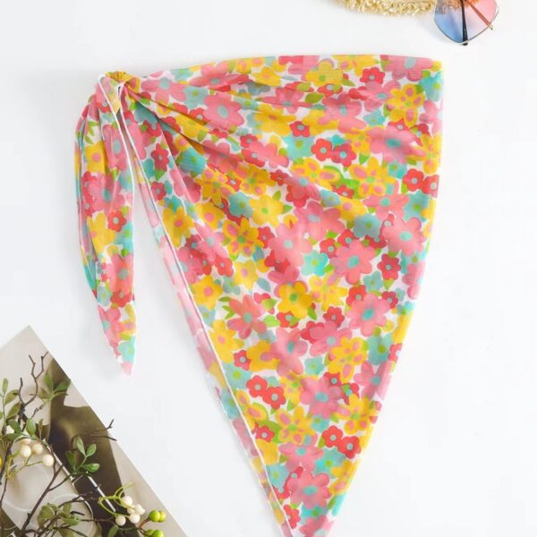 Wholesale Swimsuit Women's Bikini European and American Swimsuit Split Printed Sexy Amazon Foreign Trade Bikini Swimsuit