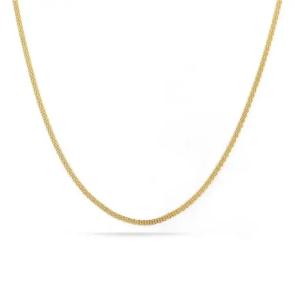 Wholesale Jewelry Simple Style Geometric 201 Stainless Steel Plating Stainless Steel Necklaces