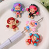Wholesale Cartoon with holes diy mobile phone chain beaded pen OLY Exclusive